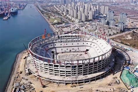 2023年中国亚洲杯之大连梭鱼湾专业足球场正式开工_项目