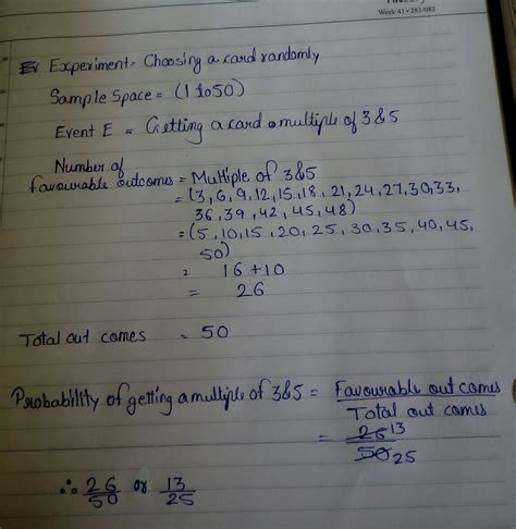 A box contains cards numbered 1 to 50. One card is drawn randomly. Find ...