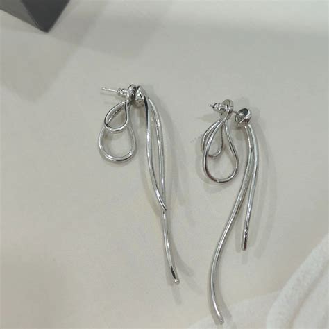 Buy Silver Luxe Bow Studs - The Peppy Store