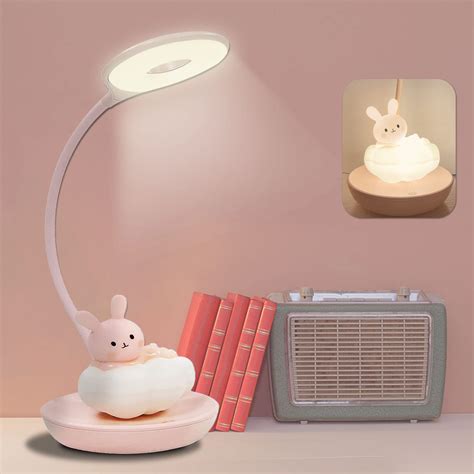 Kids Desk Lamp Pink Dimming Desk Lamp For Girls Exclusive | Desertcart ...