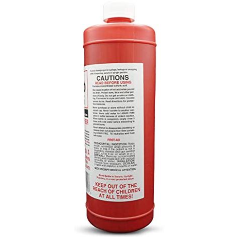32oz Liquid Fire Drain Opener with Centaurus AZ India | Ubuy