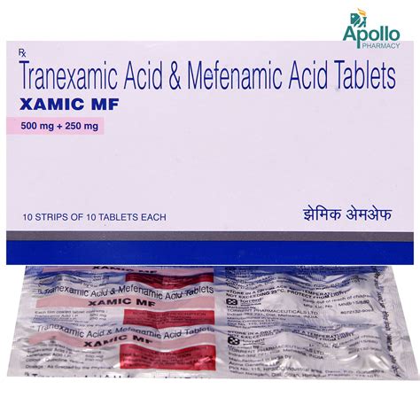 Xamic MF Tablet | Uses, Side Effects, Price | Apollo Pharmacy