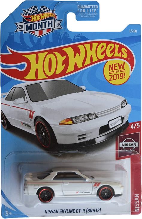 Buy Hot Wheels Nissan 45 [White] Nissan Skyline GT-R 1250 2019 Month ...