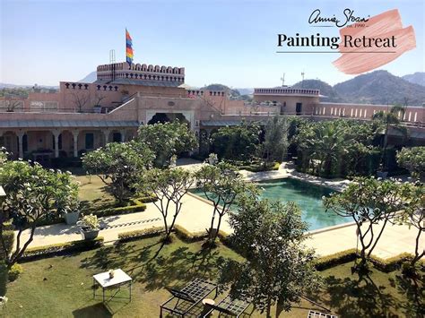 Annie Sloan Furniture Painting Retreat In India, Bujera Fort, Udaipur ...