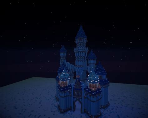 Ice Castle Minecraft Map