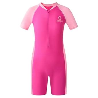 Buy karrack Girls and Boys One Piece Rash Guard Swimming Costume Kid ...