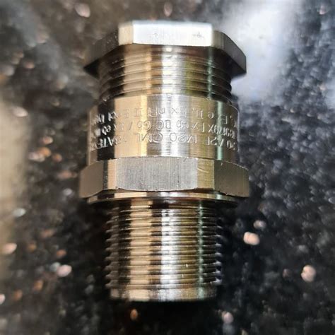 Jual CMP UK M20 Exproof Non Armor Cable Gland Glen Kabel Brass Nickel ...