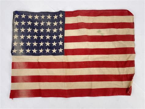 48 Star American US Flag WW2