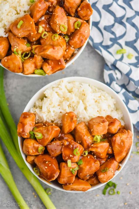 Sticky Chicken - Simple Joy
