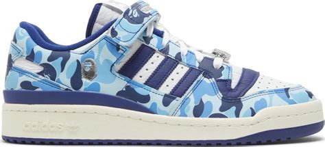 adidas BAPE x Forum 84 Low 30th Anniversary - Blue for Sale ...