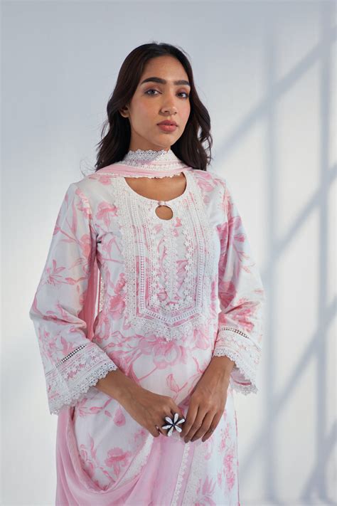 Raya Pink Kurta Set – Roze