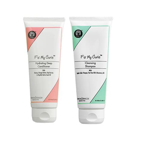 Buy Fix My Curls Shampoo & Condition Bundle | To Cleanse, Clarify ...