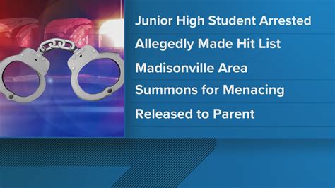 Junior high student arrested for making 'hit list,' St. Tammany Parish ...