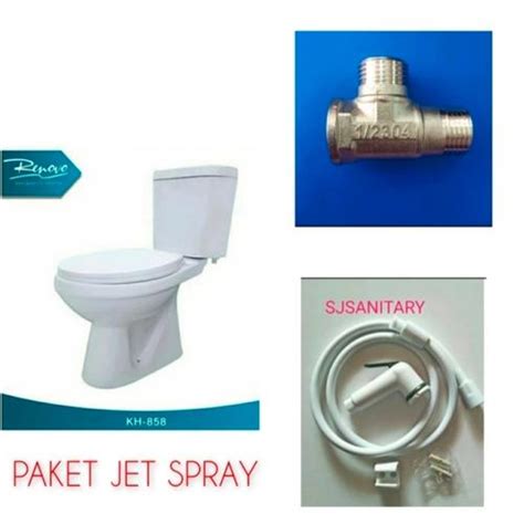 Jual KLOSET DUDUK RENOVO KOMPLIT TINGGAL PASANG - JET NON MERK ...