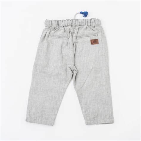 Grey Melange Chinos – One12
