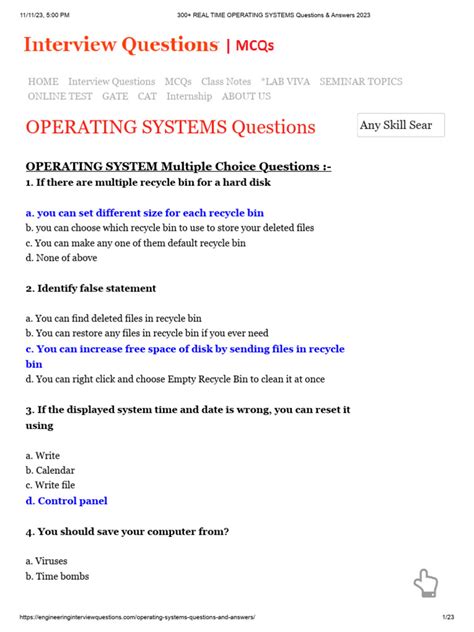 Image result for System of Operations Questions