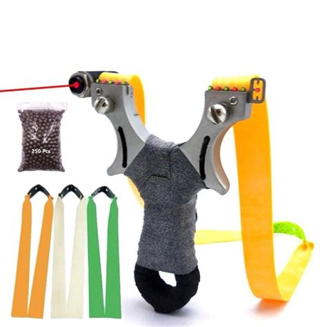Grey Black Wrap Stainless Steel Slingshot – INDIAN SLINGSHOT