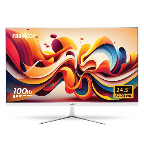 FRONTECH Ultima Series 24.5 Inch LED Monitor| Refresh Rate 100Hz, IPS ...