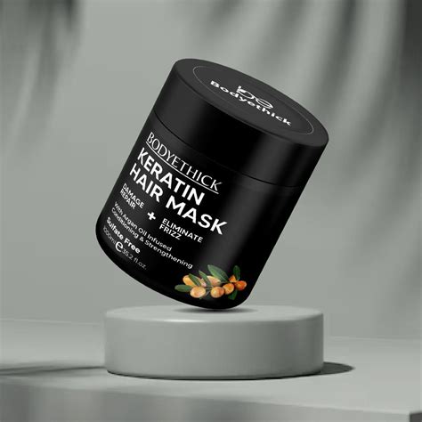 Bodyethick Keratin Sulfate Free Hair Mask (1000ml) – Moonstar Essentials