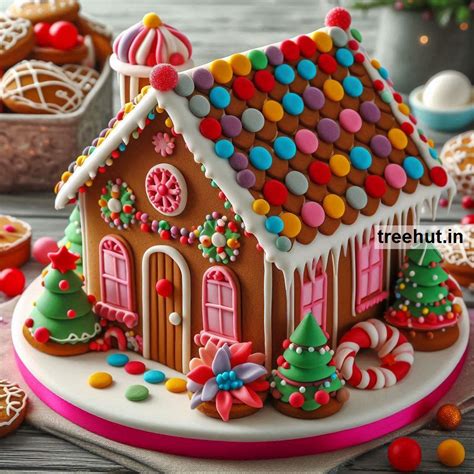 Gingerbread House Cake Decoration Ideas with Cake Decoration Techniques ...