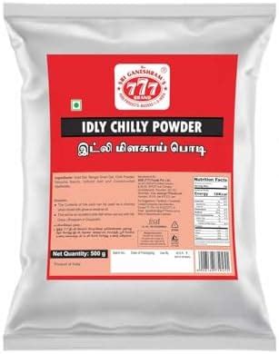 777 Idli Chilli Powder 500g - Authentic Gun Powder Podi Masala ...
