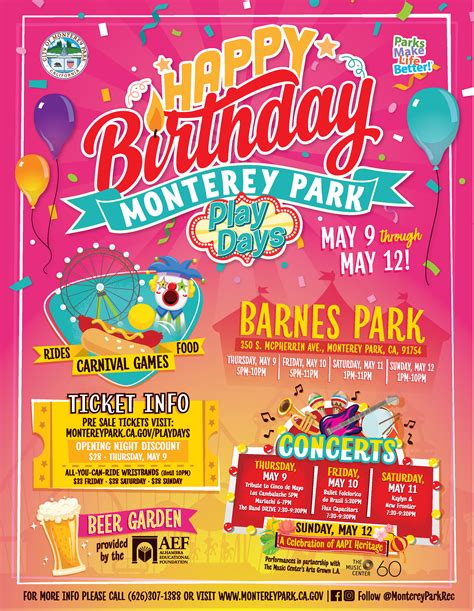 Monterey Park's 108th Birthday Celebration | Monterey Park, CA ...