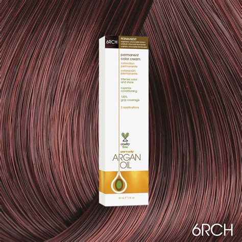 One N Only Argan Oil Permanent Color Cream 6RCH Raspberry Chocolate ...