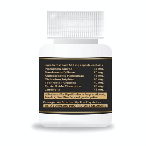 Vaidban LIV-XN LIVERGEN-DS Capsules - Advanced Liver Support Supplemen