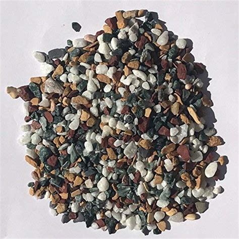 Color Stone Decorative Stones Marble Chips for Aquarium Garden Indoor ...