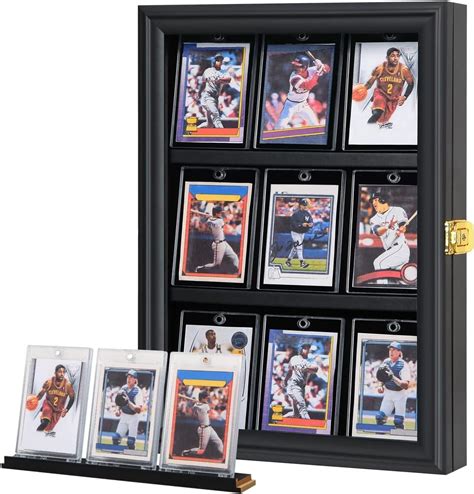 Amazon.com: Verani Baseball Card Display Case - Sports Card Display ...