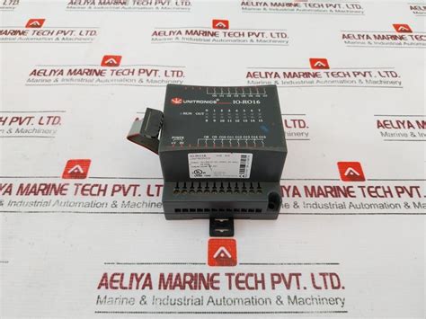 Unitronics Io-ro16 Output Module 16X Relay Dc 12/24V Ac 240V – Aeliya ...