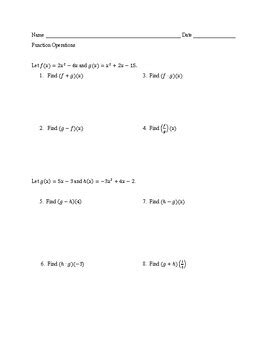 Function Chapter Exercises 的图像结果