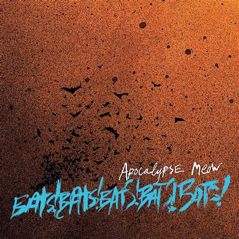 apocalypse meow / bats!bats!bats! 7" PURPLE vinyl | punker than me.