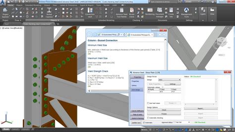Structural Steel Design | Advance Steel Features | Autodesk
