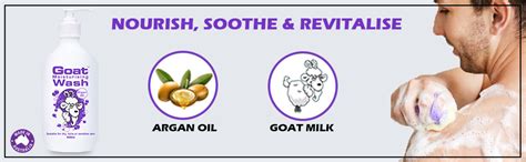 Buy Goat Moisturizing Body Wash Enrich With Argan Oil & Milk, Helps To ...
