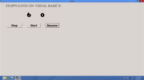 Image result for Visual Basic Stopwatch