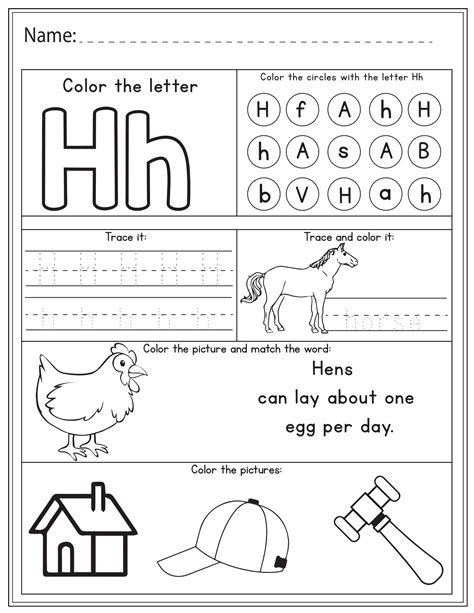 Free Printable Letter Recognition Worksheets For Kindergarten