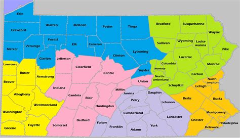 PA Counties - Forward Party