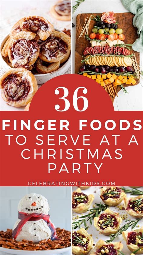 36 Best Christmas Party Finger Foods