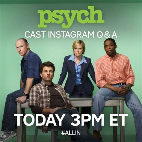 Psych Tv Show Cast List
