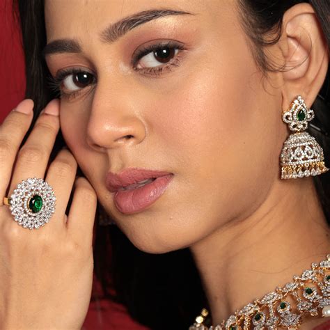 Customise Your Unique Emerald Ring Design with Cubic Zirconia Stones ...