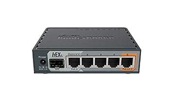 MikroTik hEX S Gigabit Ethernet Router with SFP Port (RB760iGS) - Buy ...