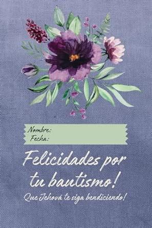 Buy Felicidades por tu bautismo! Que Jehová te siga bendiciendo ...