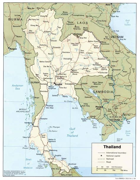 泰国地形图二全图，泰国地形图二高清版下载 - 8264户外8264.com