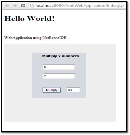 Applet Tag in HTML 的图像结果