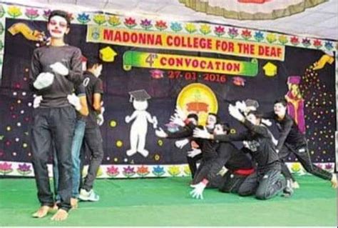Event Update- Hearing and Speech impaired Awarded Degrees at Madonna ...