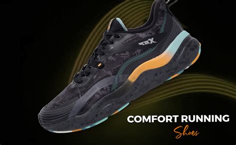 Buy XTEP lite softpad 2.0 Insole Comfort Running Shoes for Men (Black ...