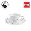 Cello Dazzle Queen Cup & Saucer 130 ml | Home and Kitchen Decor Items ...