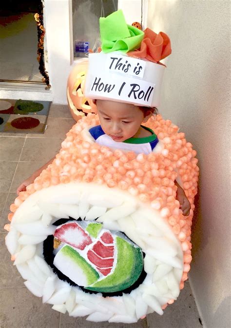 Sushi Halloween outfit, kid sushi costume, sushi roll Halloween costume ...