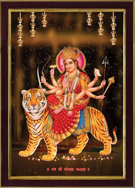 SAF Lord Murugan Swamy Kartikey Sparkle Coated Digital Reprint ...